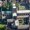 Chester Cathedral from the air