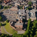 Chester Castle from the air