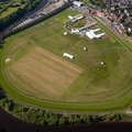 Chester Racecourse from the air