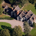  Highfields, Buerton Cheshire  from the air 