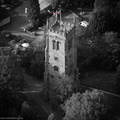 St Chad's Church, Wybunbury Cheshire from the air