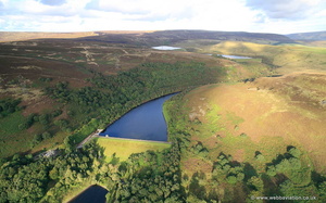 Brushes Reservoir aerial photograph