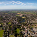 Alsager Cheshire from the air 