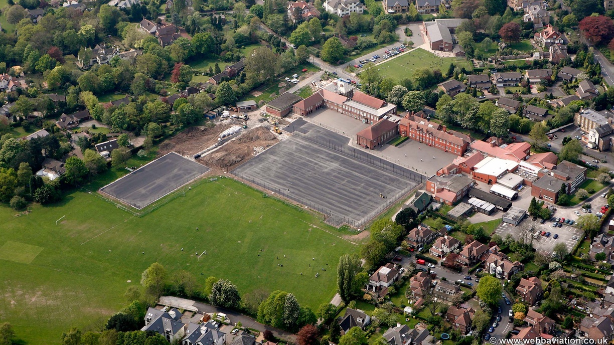  Altrincham Grammar School  from the air