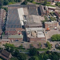 Berisfords Ribbons,  Congleton  from the air