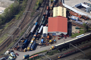 Crewe Heritage Centre from the air