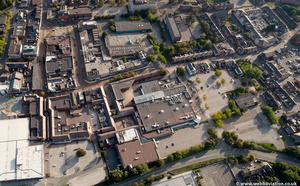 Crewe Railway Station  from the air