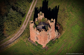 Doddington Castle  aerial photograph
