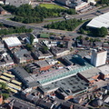  Clarendon Square Shopping Centre Hyde Cheshire UK  from the air