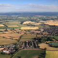 Oathills Malpas Cheshire from the air