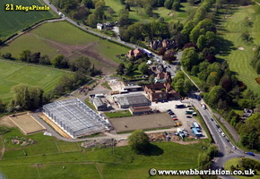 Reaseheath College  Nantwich Cheshire aerial photograph