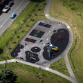 Barnton Playground Northwich aerial photograph