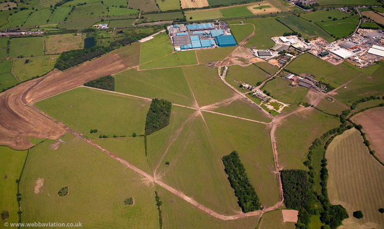 RAF Calveley  aerial photo 