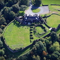 Halton Castle Runcorn  aerial photograph