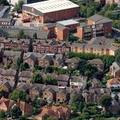  houses in  Sale Cheshire   from the air
