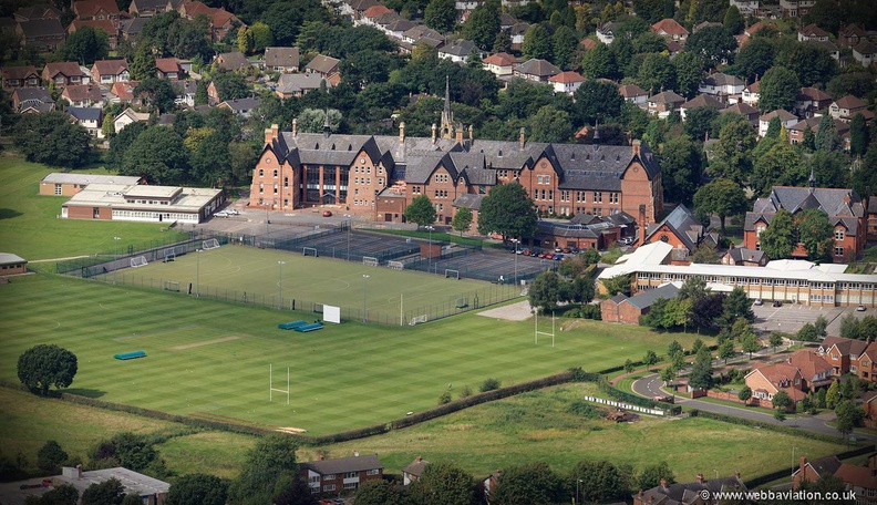 Cheadle Hulme School from the air