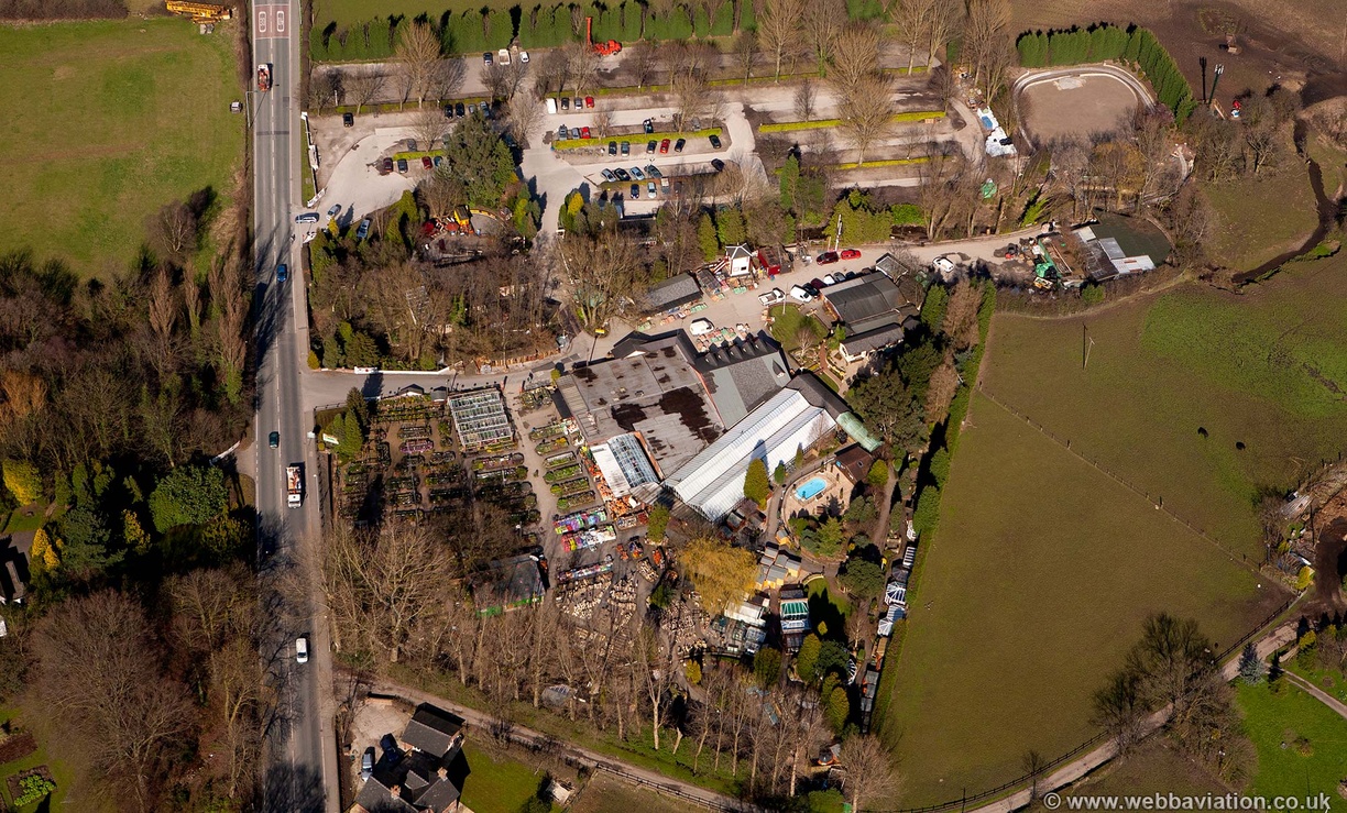 Brookside Garden Centre From The Air Aerial Photographs Of Great Britain By Jonathan Ck Webb