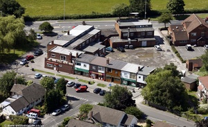 Dorchester Parade Hazel Grove Stockport SK7 5HA from the air