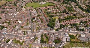 Hazel Grove from the air