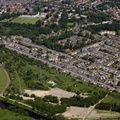 Heaton Mersey from the air