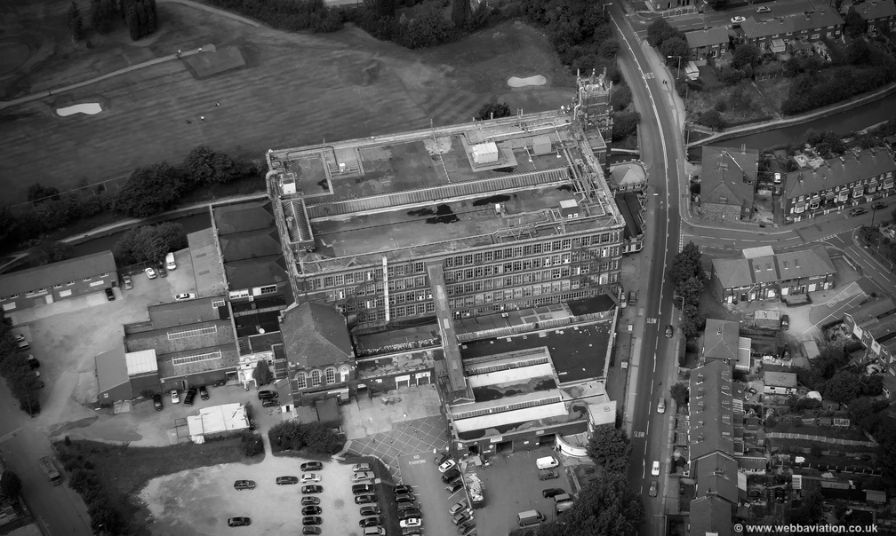 Goyt Mill Marple   from the air