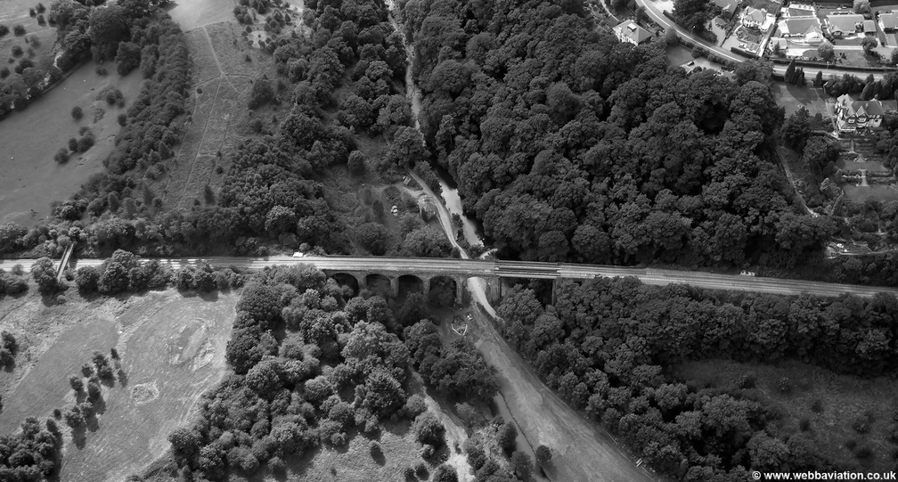 Goyt Viaduct   from the air