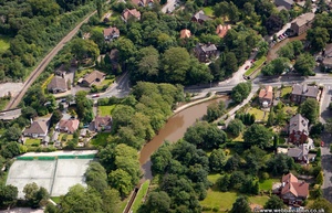  the Peak Forest Canal Marple Stockport SK6 from the air