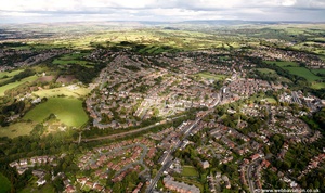 Romiley Stockport SK6 from the air