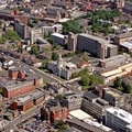 Wellington Rd South Stockport  from the air