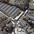 Stockport Market   from the air