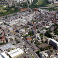Stockport  town centre from the air