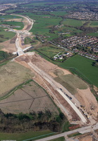 aerial photo of the A555