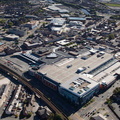  Golden Square Shopping Centre, Warrington town centre  from the air