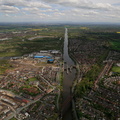  Manchester Ship Canal at Latchford Warrington  from the air