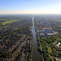 Manchester Ship Canal from the air