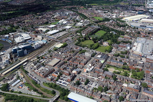Warrington aerial photograph