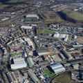 Halebank Industrial Estate, Halebank, Widnes, WA8 from the air