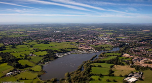 Bottom Flash Winsford from the air 