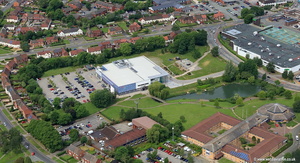 Winsford Lifestyle Centre aerial photograph