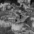 Edinburgh Castle from the air 