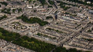  New Town  Edinburgh from the air 
