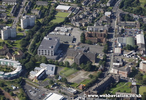 Edinburgh Scotland  UK aerial photograph