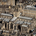 St Giles' Cathedral Edinburgh from the air 