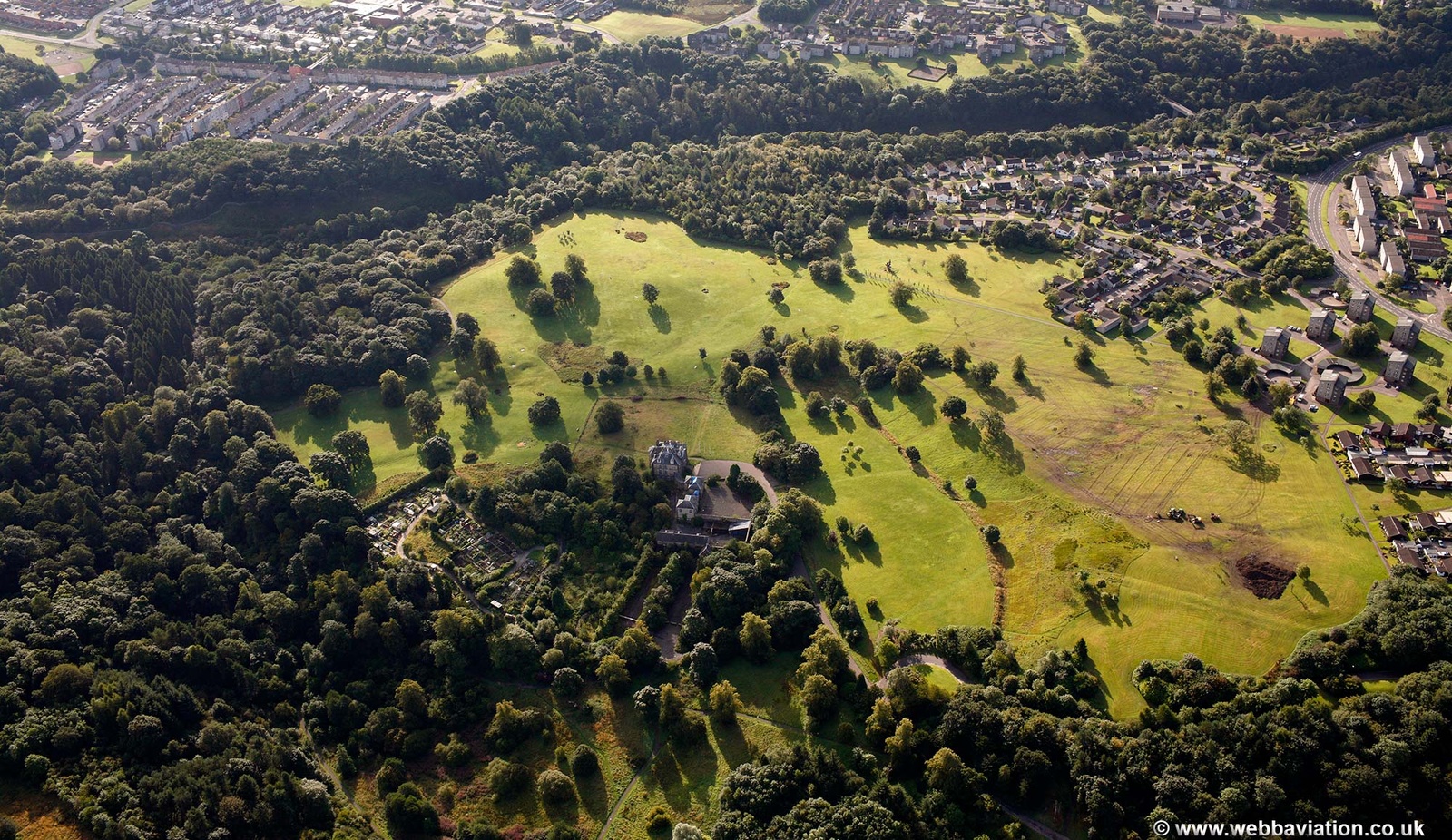  Cumbernauld Glen ,  Scotland aerial photo 