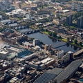Glasgow city cent and Buchanan St Glasgow G1   from the air