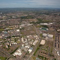 Bridgeton Glasgow  aerial photo 