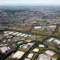 Clydesmill Industrial Estate Glasgow from the air