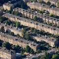 Strathbungo Glasgow from the air