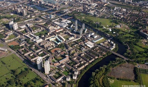 Glasgow Gorbals from the air