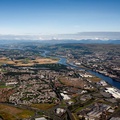 Renfrew, Renfrewshire  from the air